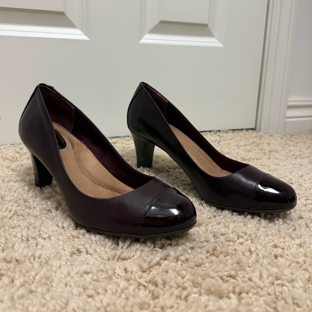 Giani Bernini Riyla Pump in Oxblood - Size 9M